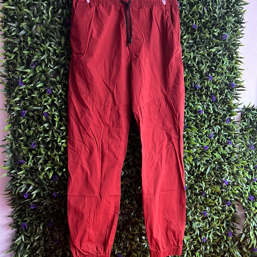 Burgundy Joggers Size M
